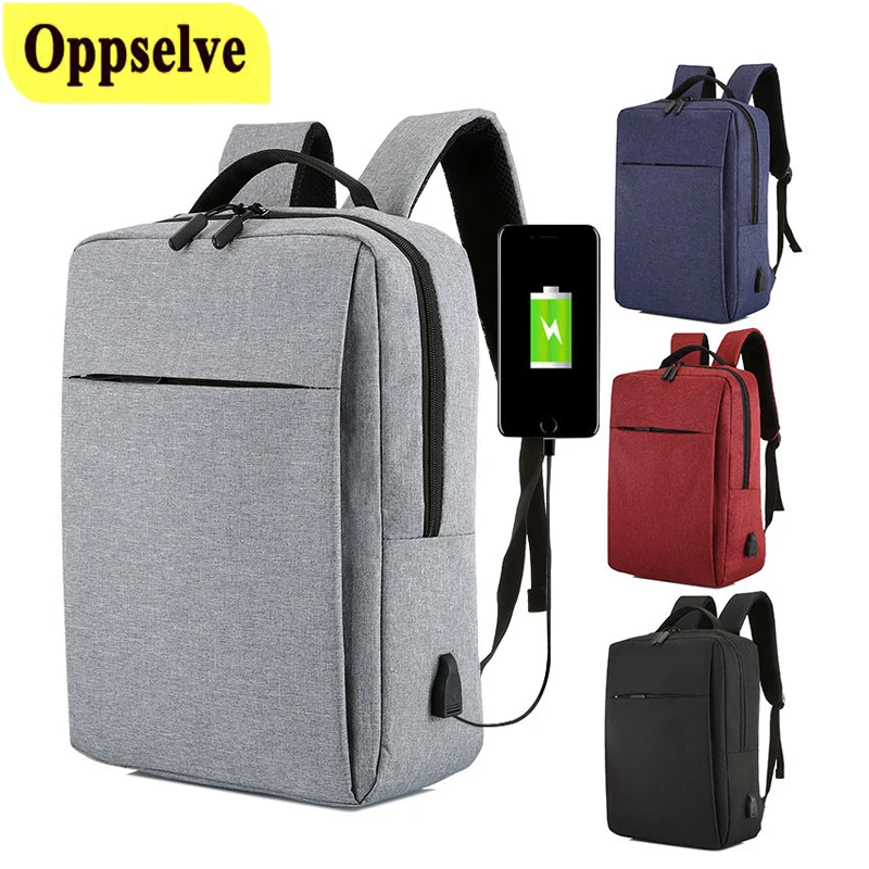 

Рюкзак унисекс для ноутбука 15,6 дюйма с USB-портом для зарядки, деловая сумка на плечо, Многофункциональный нейлоновый Повседневный ранец с за...