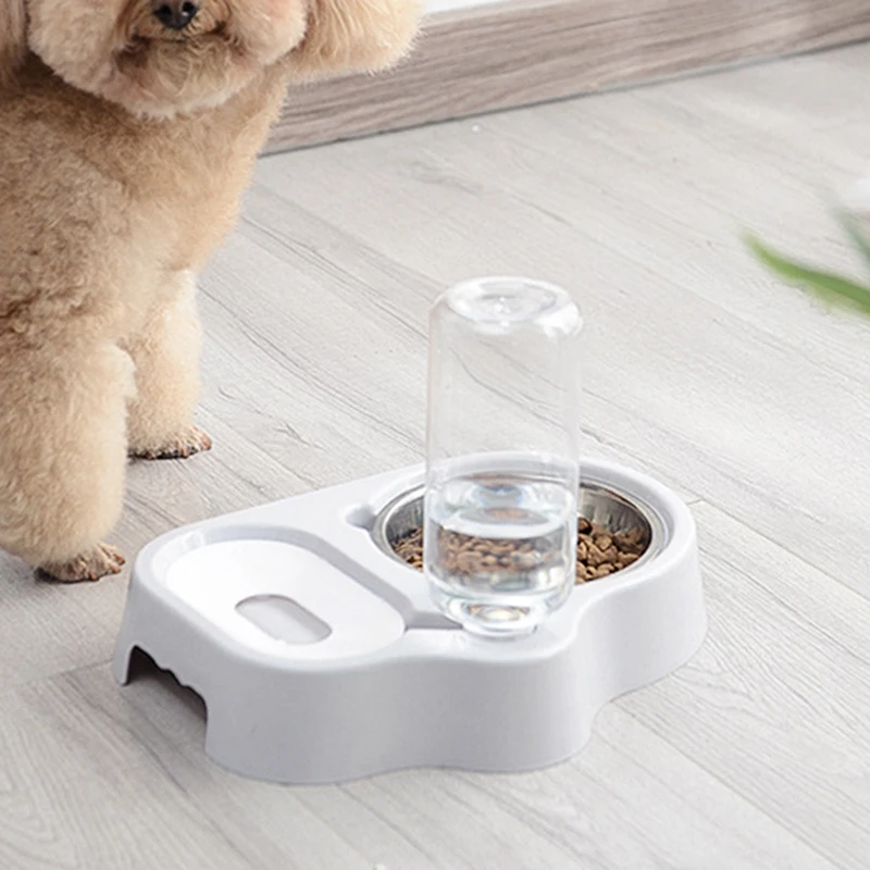 Миска для кошек семейная миска питьевой фонтан из нержавеющей стали питомцев