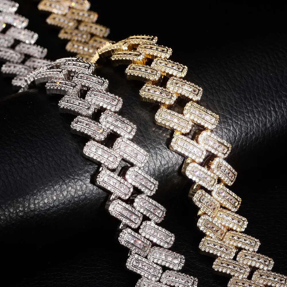 JINAO, новинка, квадратный стиль, Iced Out CZ Stone, 20 мм, ожерелье, Хип-хоп, ювелирное изделие, рок, медь, золото, серебро, покрытие, для мужчин и женщин, подарок