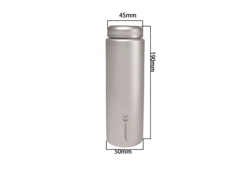 300ml EDC титановая кофейная бутылка для чая портативная походная туристическая Шестерня EDC Инструменты 300 мл& 400 мл& 600 мл - Цвет: 300ml