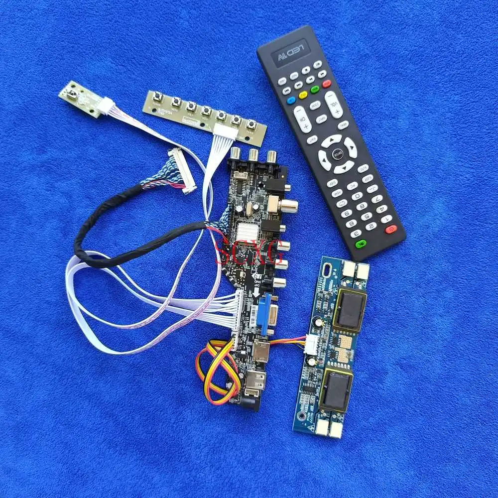 

Плата контроллера 1280*1024 для LTM170E4/LTM170E5/LTM170E6/LTM170E8 Комплект USB VGA AV HDMI совместимых с 4-CCFL 30-контактный низковольтного дифференциального сигнала ...