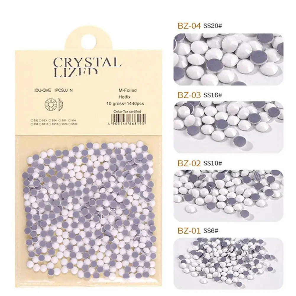 Синий зоопарк 1 шт. украшения Стразы для ногтей стеклянные искусственные