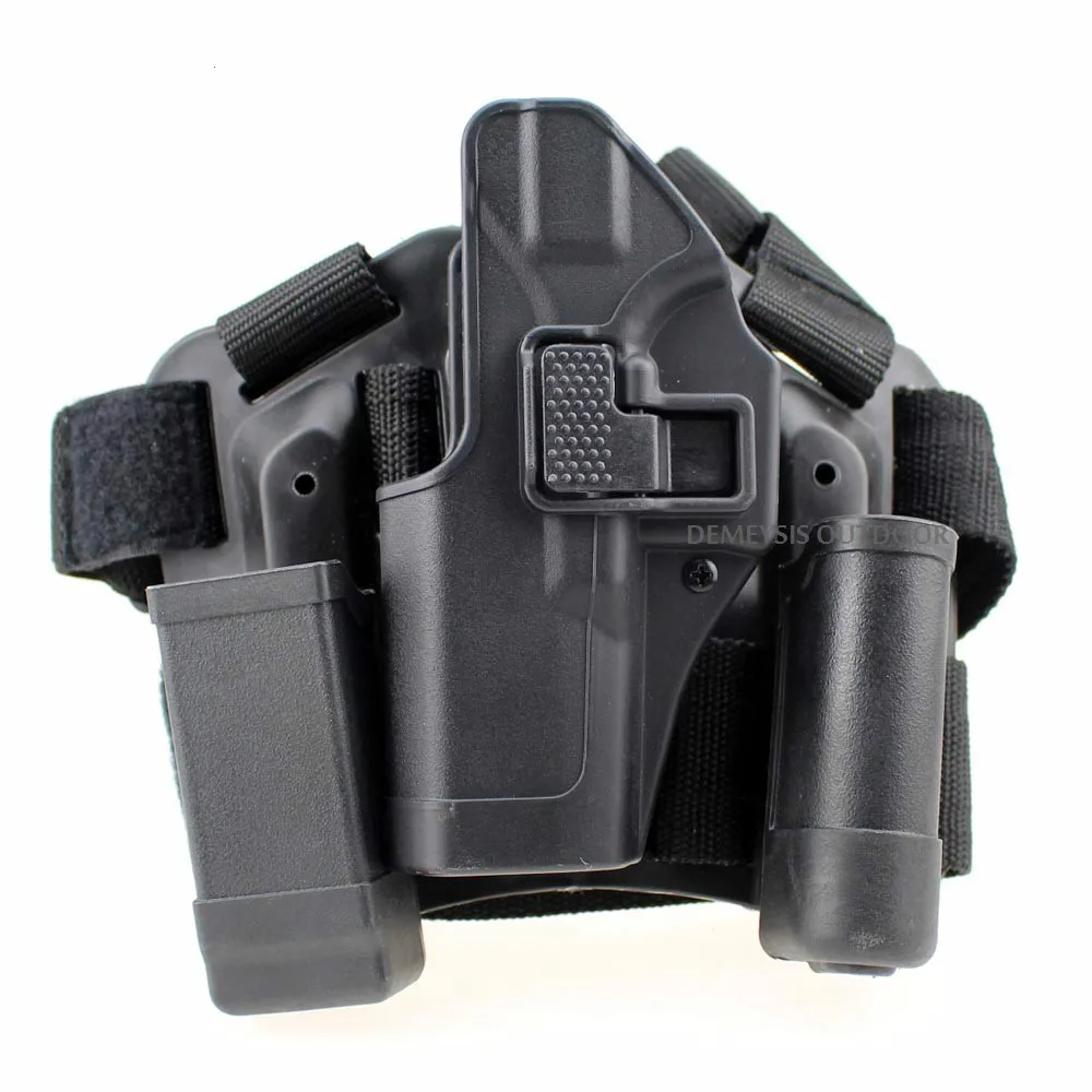 

Военная Тактическая кобура с левой ногой для Glock 17 19 22 23 31, охотничьи стрельбы, страйкбола, бедра, кобуры для пейнтбола, пистолета