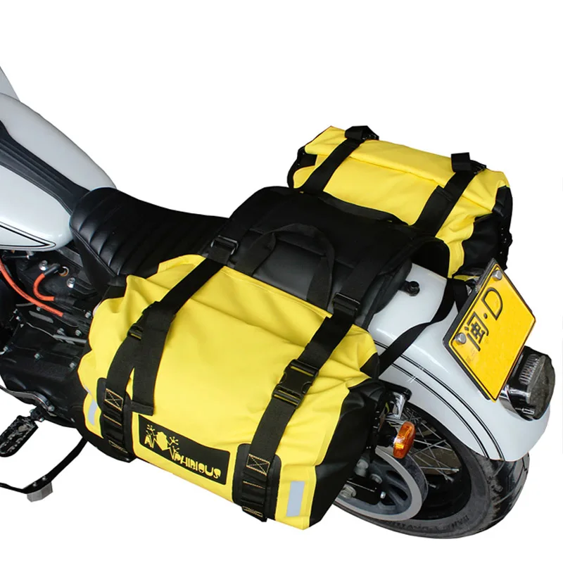 Moto rcycle Водонепроницаемый гонки шлем Дорожные сумки для заднего сиденья сумка