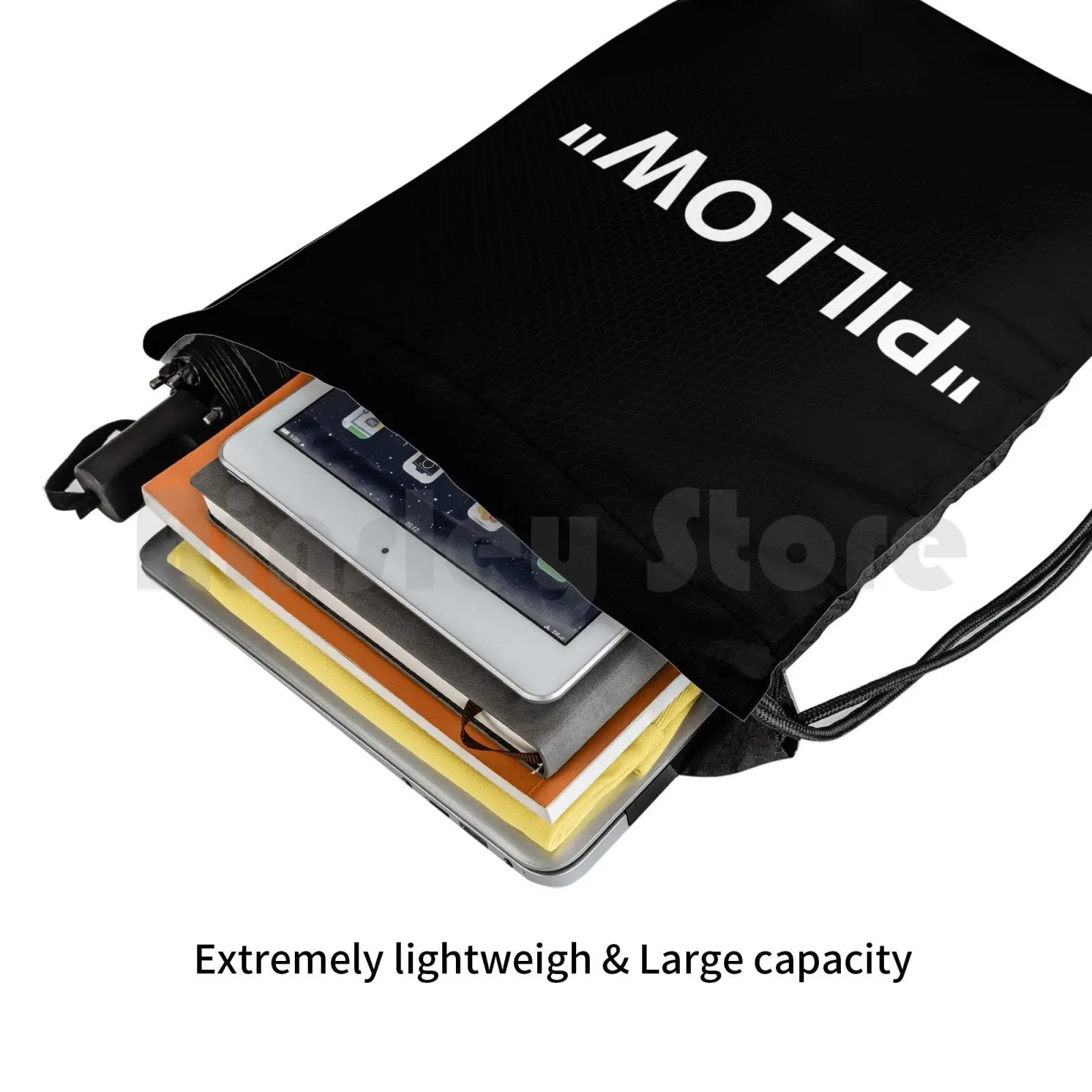 Подушка с логотипом-белый рюкзак на шнурке сумка для верховой езды альпинизма