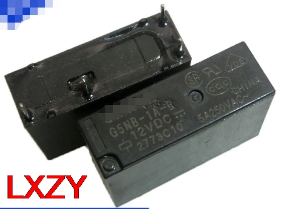 

Free Shipping 5pcs/LOT Origional Product G5NB-1A-E-5VDC 12VDC 24VDC DC5V DC12V DC24V 5A Electric Relay