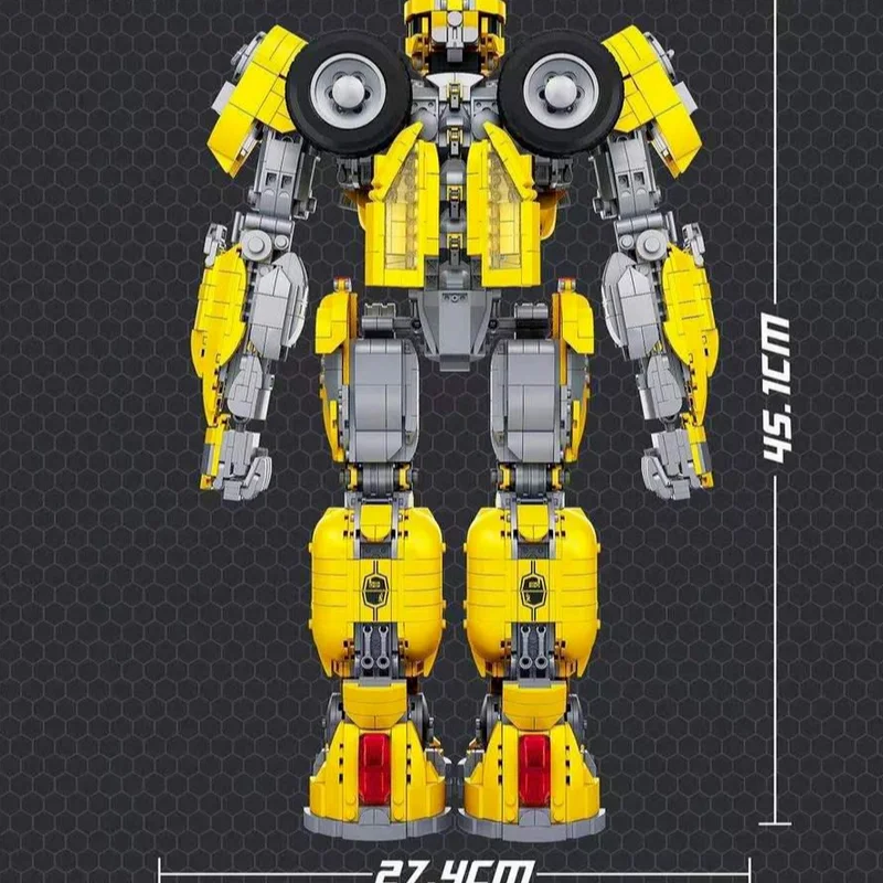 

New 773 3579 PCS Action Figure Robot Toys Building Blocks Bricks Set Model Creative Toy Birthday Gift for Kids Compatibility 663