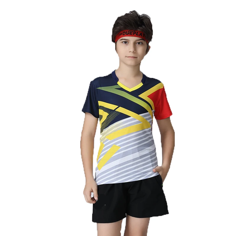 

2021 Children badminton set uniform,t shirt table tennis Girls ,t-shirt tennis Boys,badminton T shirt sport shorts,tennis shirt
