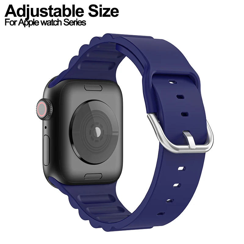 Ремешок силиконовый для Apple Watch 38 мм 42 40 44 |