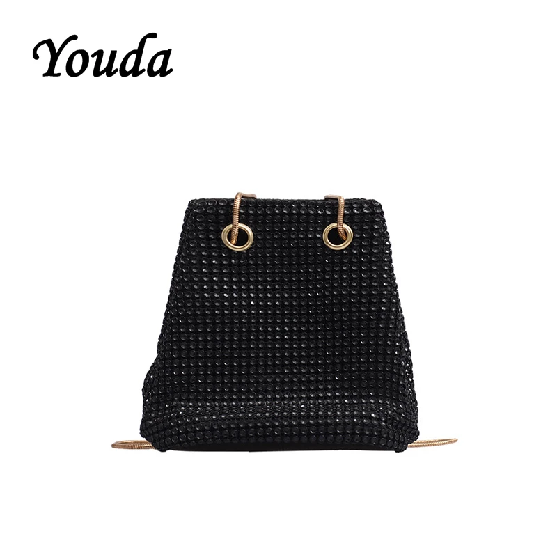 Youda летняя модная оригинальная сумка через плечо с бриллиантовым ковшом