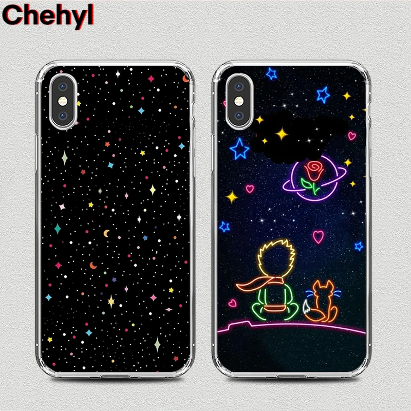 Роскошные Чехлы для мобильных телефонов Universe IPhone 11 8 7 6s Plus X XS MAX XR Starry Sky мягкие