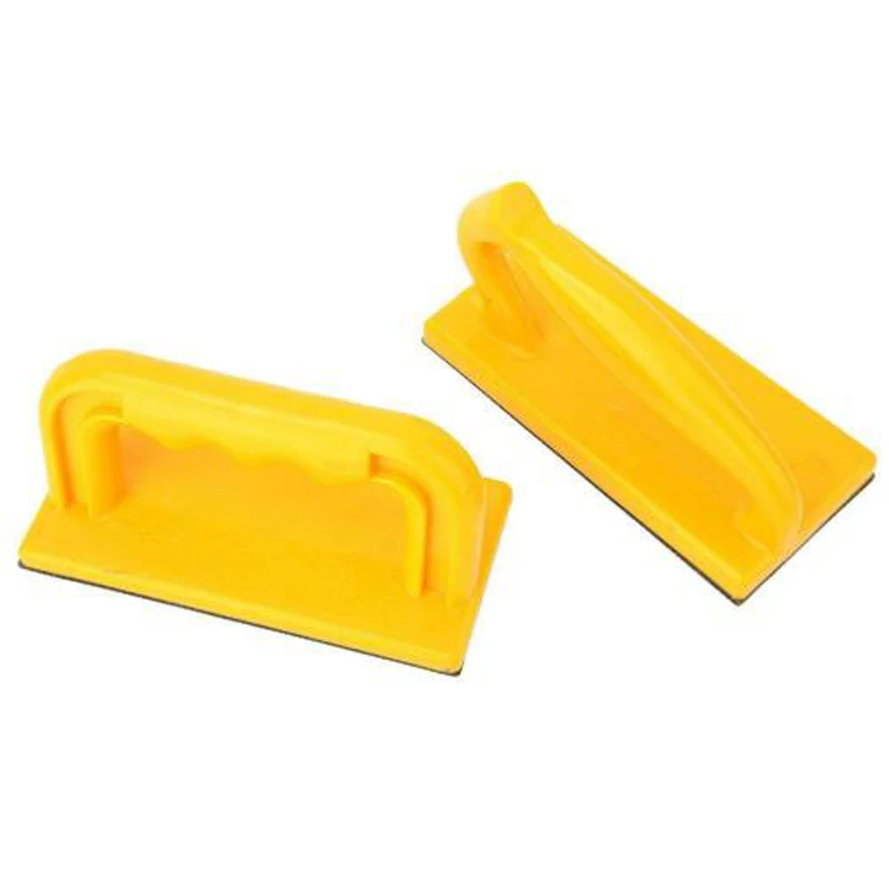 

2pcs Durable Woodworking Router Table Saw Safety Yellow Push Block Stick Tools