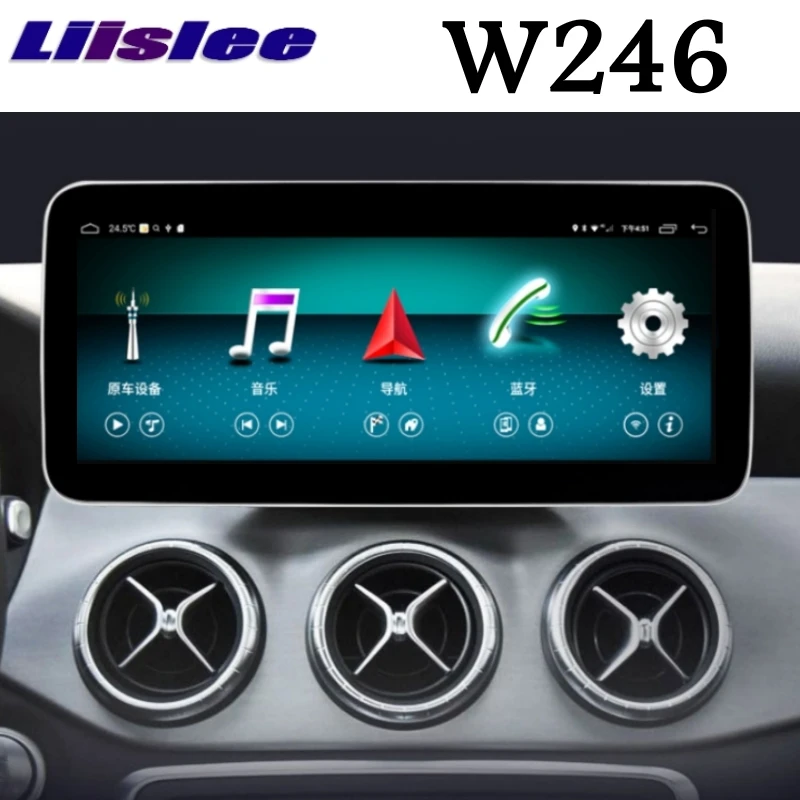 Для Mercedes Benz MB B Class W246 2012 ~ 2018 NTG AMG Liislee автомобильный мультимедийный плеер CarPlay NAVI