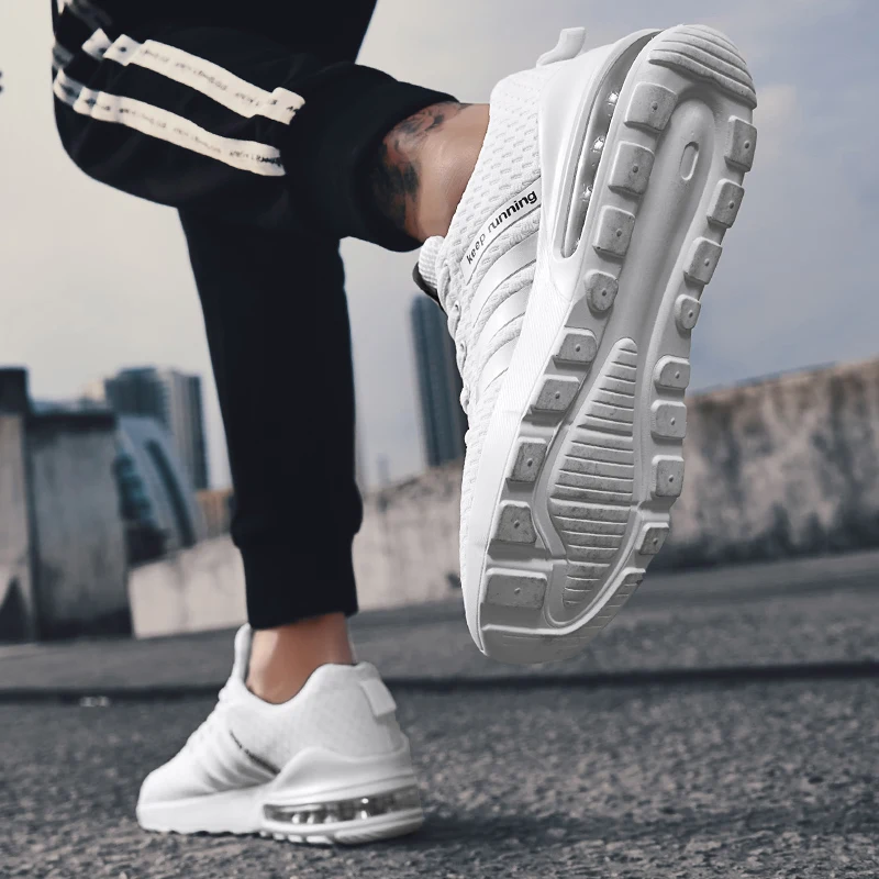 2019 летняя повседневная обувь мужские кроссовки с дышащей сеткой легкая