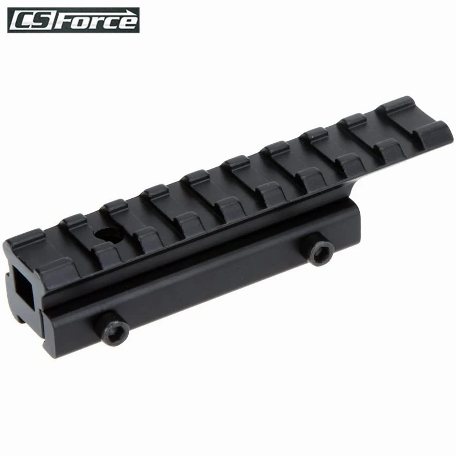 

Tactical 11mm to 20mm Dovetail Rail Adapter Weaver Picatinny High Profile Scope Mount Rifle Airsoft Hunting Gun Accessories