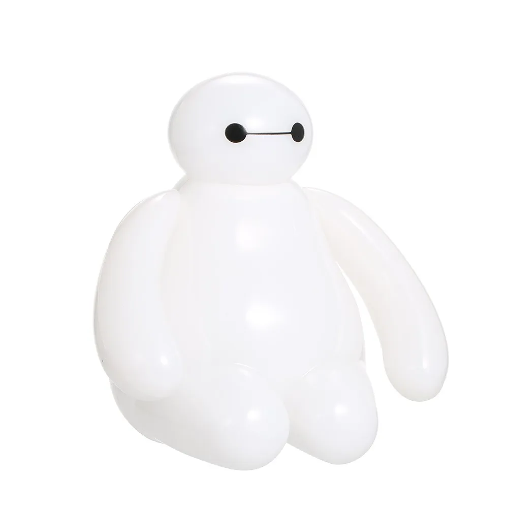 NEWKBO Милые Big Hero Baymax дизайн зарядка через usb светодиодный ночной Светильник для Гостиная кабинет