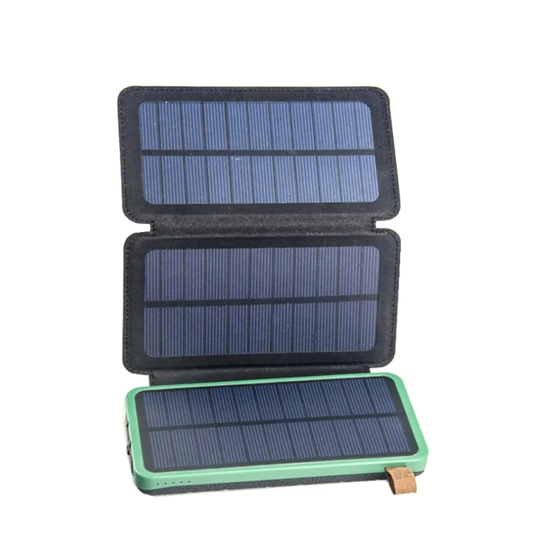 

2019 5V 2.1A 10W solar panel kit Foldable Waterproof Portable Solar Panel Charger Mobile Power Bank Dual USB Outdoor