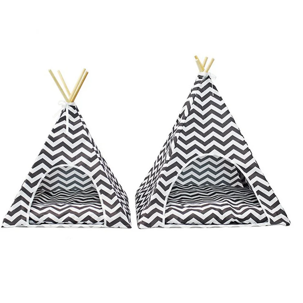 Складная палатка для домашних животных дом кошек кровать маленьких собак