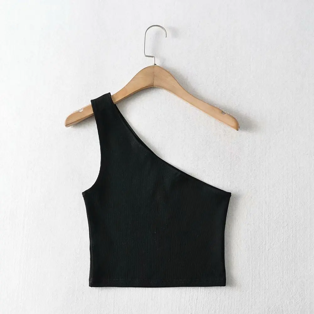 

Tops halter sexy cami bandana black white tube top girl Female Streetwear Sleeveless Seamless Sports Bra women t shirt