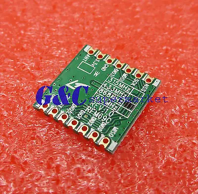 Беспроводной трансивер RFM69CW HopeRF 868 МГц с RFM12B совместимым отпечатком пальца |