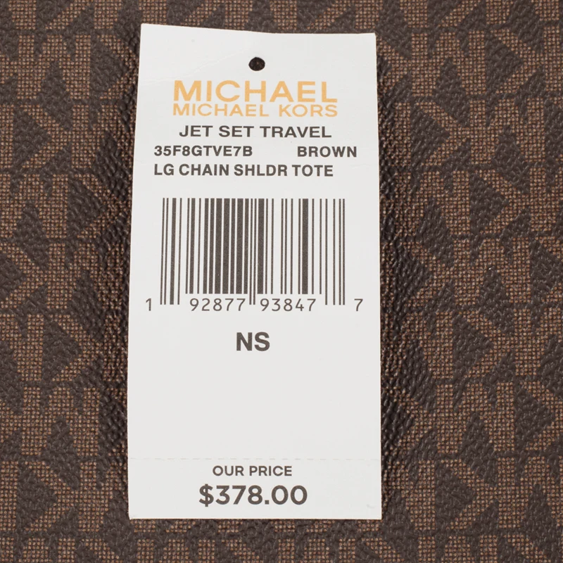 Authentic Original &amp Brand new Michael Kors Women's Bag Jet Set Travel Large Chain Shoulder Leather Tote Womens' pouch35T5GTVT3L|Сумки
