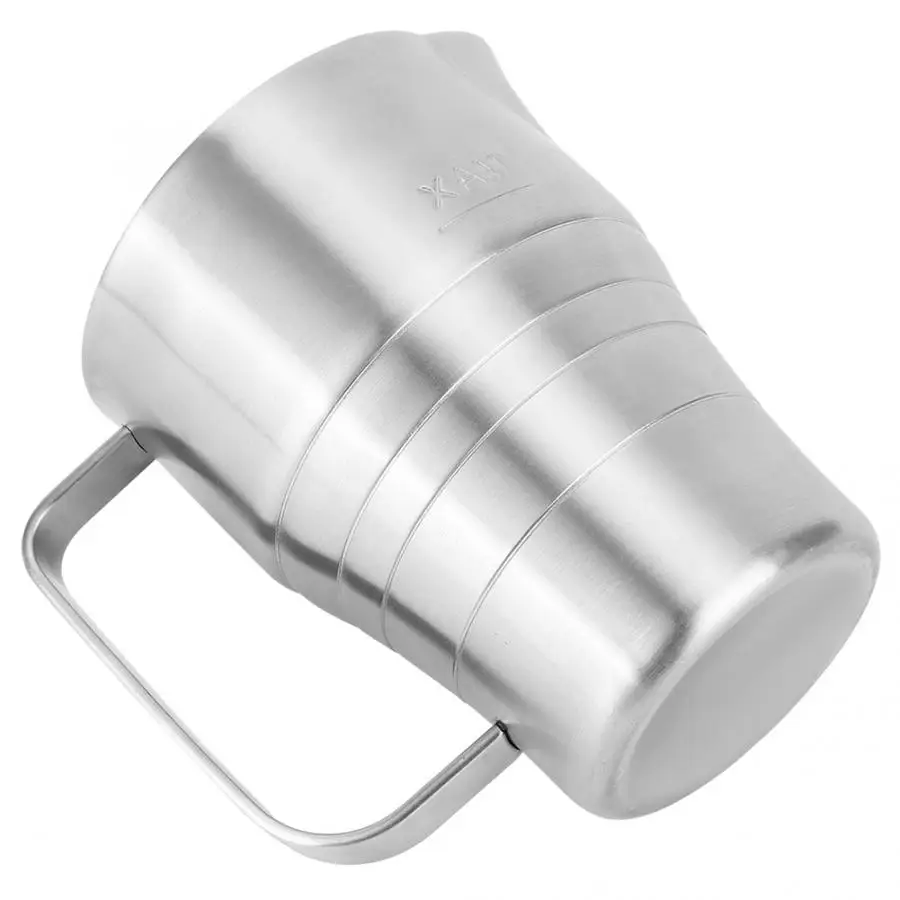 900 мл бытовой кувшин для вспенивания кофе чашка молока со шкалой приготовления