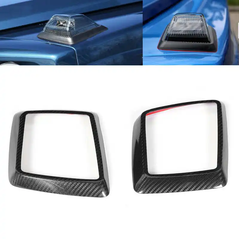 Обшивка поворотника капота из углеродного волокна подходит для Mercedes Benz W463A W464 G