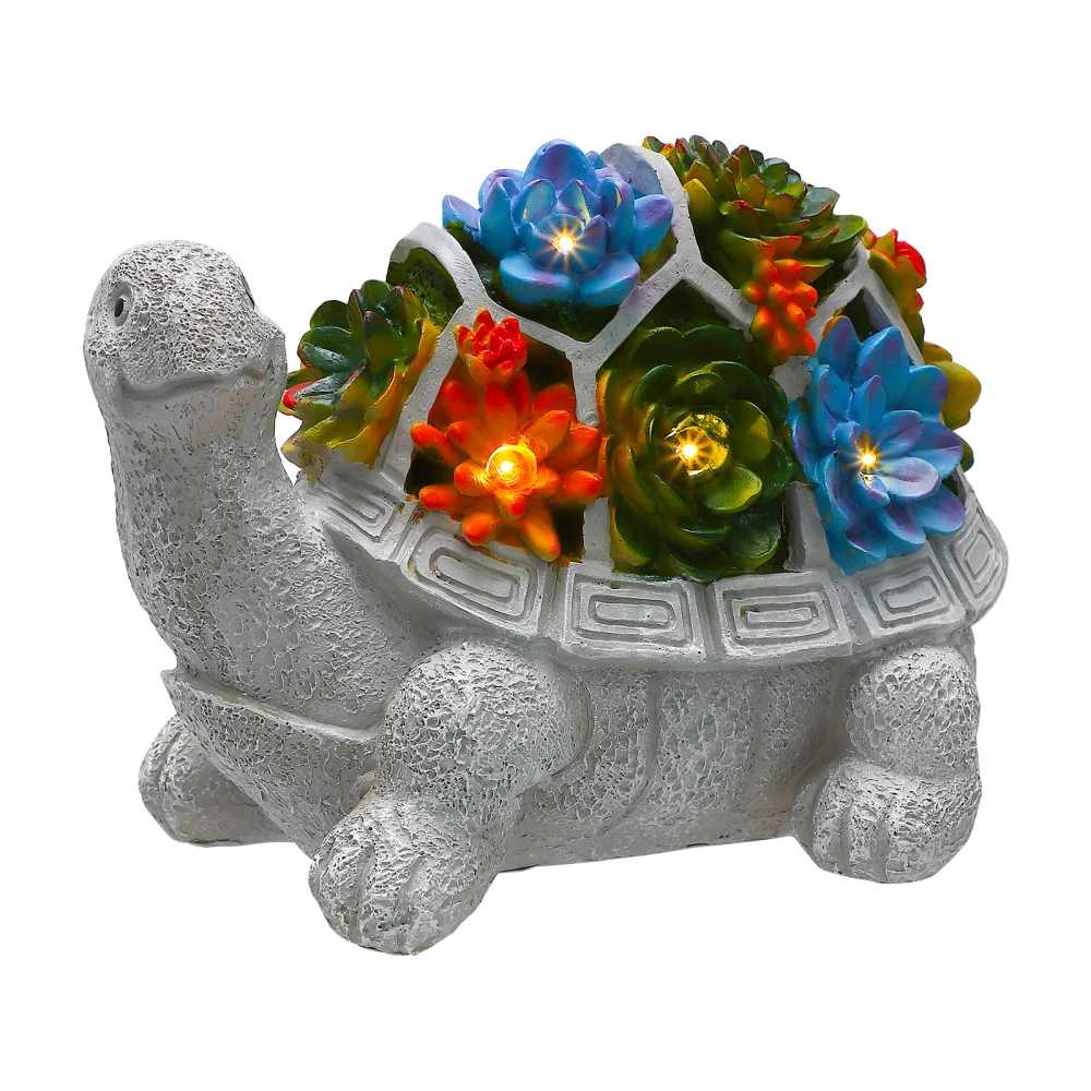 

1pc Funny Turtle Shape Decorative Light Delicate Garden Light Landscape Lamp
