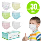 Маска детская одноразовая, 3 слоя, 102030 шт.