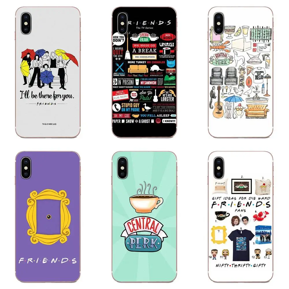 Мягкий ТПУ оптовая продажа друзья ТВ шоу коллаж цитата для huawei Honor mate 7 7A 8 9 10 20 V8 V9