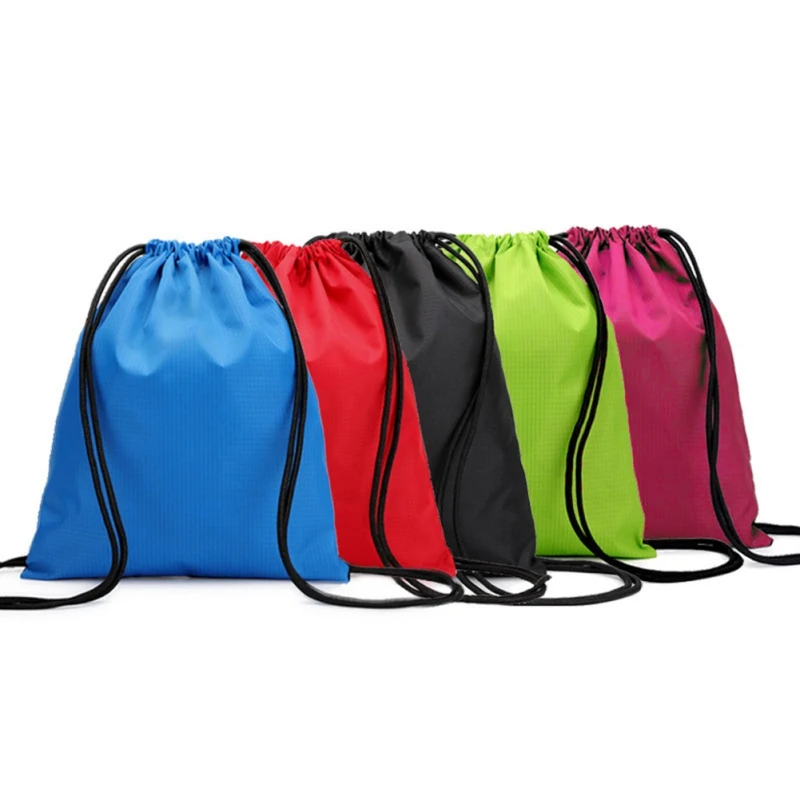 1Pcs Summer Drawstring Backpack Outdoor String Bag Storage Rainproof Pouch For Gym Sport Swim Travel Daypack | Спорт и развлечения