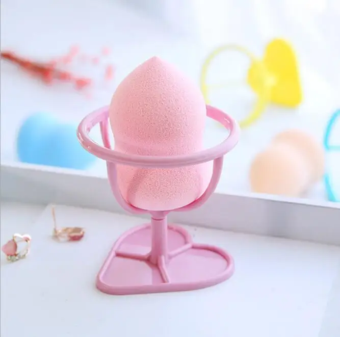 Держатель спонжа для макияжа косметическая подставка пудры блендер хранения