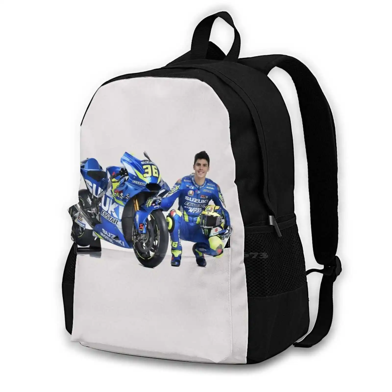 

Joan-Mir-36_Championship "Always The Best" Large Capacity School Backpack Laptop Travel Bags Joan Miro Joan Mir Joan Mir Helme
