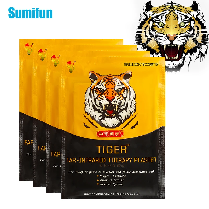 

16pcs Tiger Balm Analgesic Patch Treat Rheumatoid Arthritis Neuralgia Muscle Joint Sprain Pain Relief Body Massage Plaster C2372