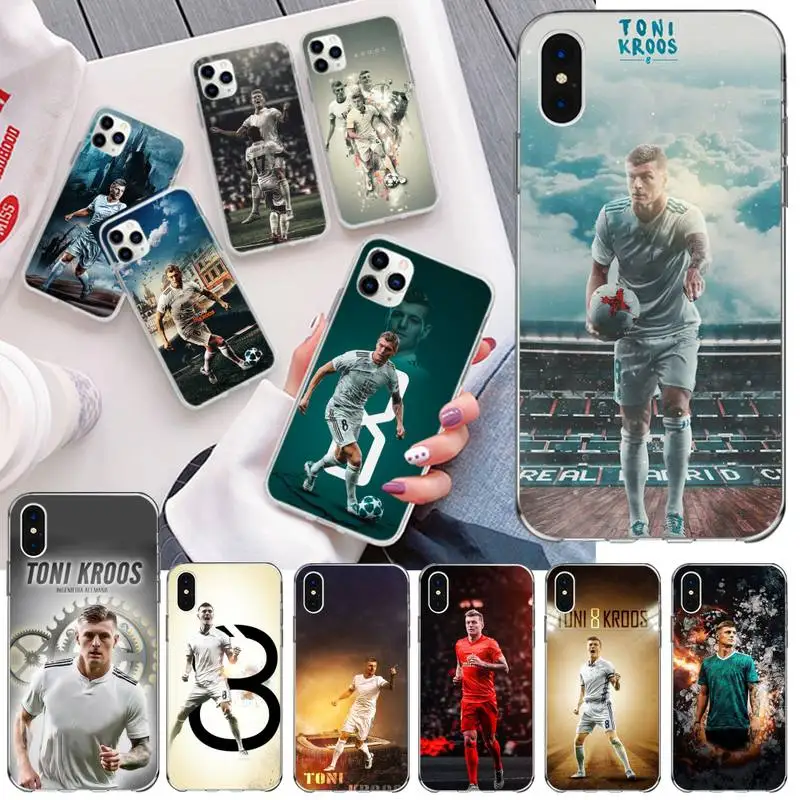 Чехол для телефона USAKPGRT Football Tony kross iphone 12 pro max 11 XS MAX 8 7 6 6S Plus X 5S SE 2020 XR | Мобильные
