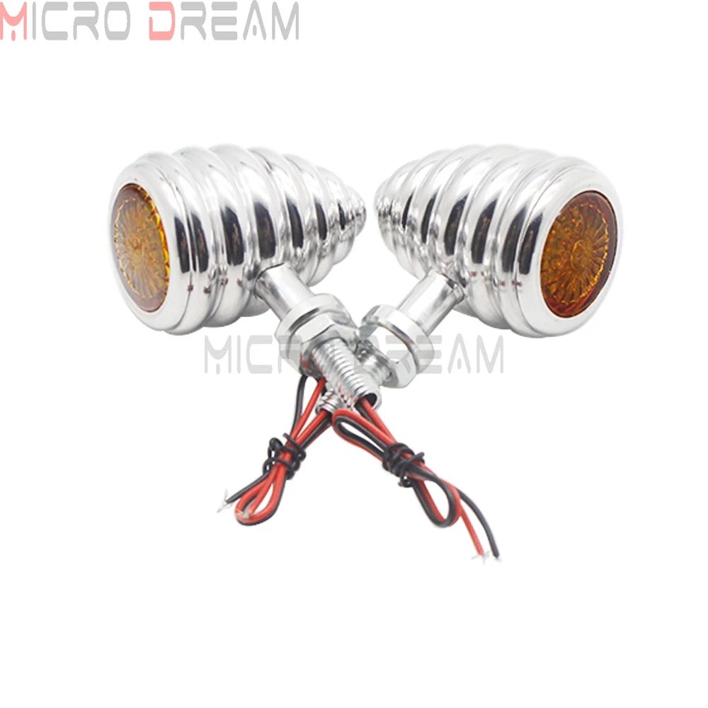 2 шт./пара универсальные указатели поворота для мотоцикла индикаторы 12 В