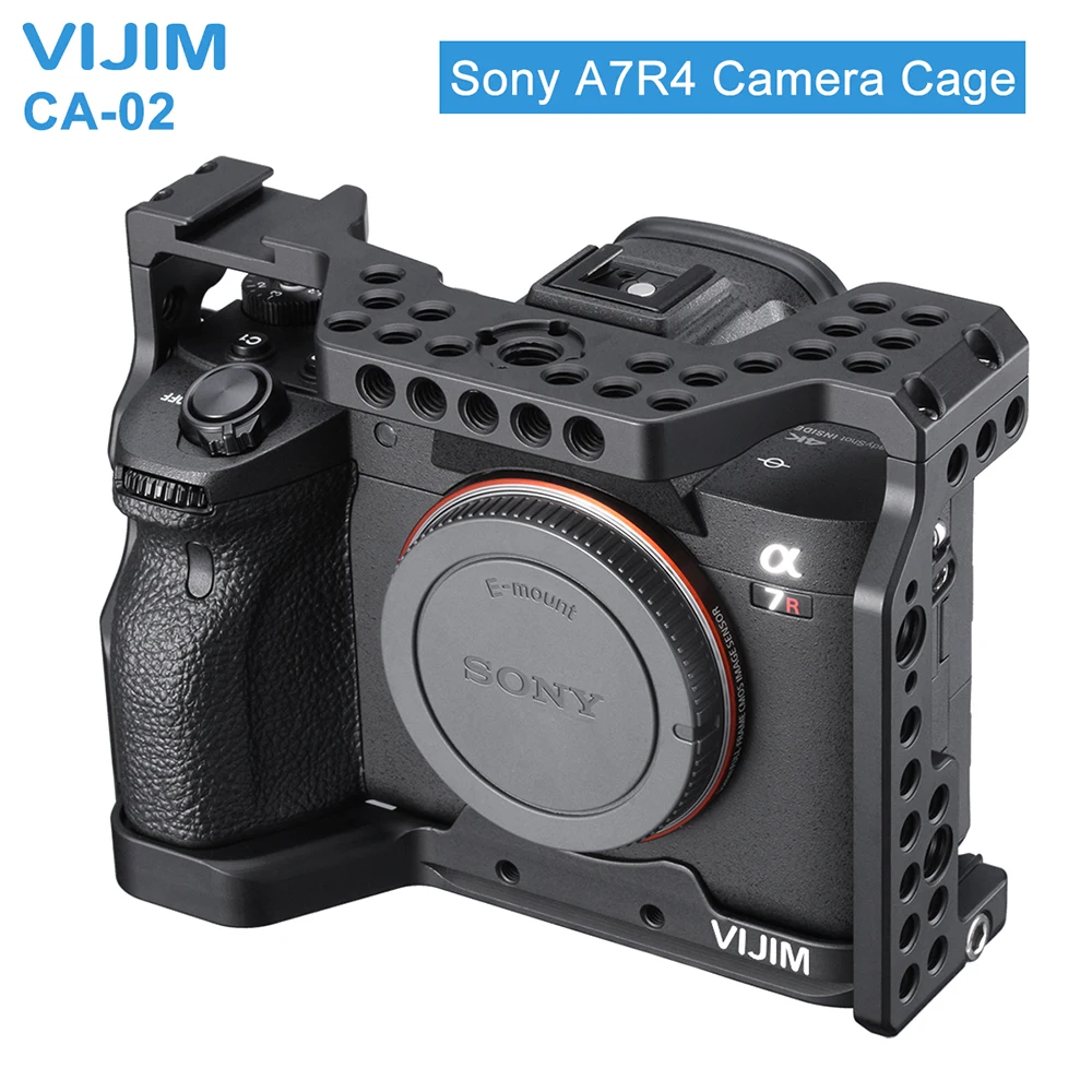 Металлическая клетка VIJIM для камеры DSLR Rig Sony A7R4 A7R IV из алюминиевого сплава с
