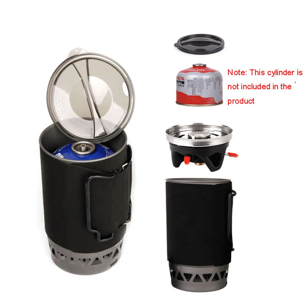 Набор печи для кемпинга уличная посуда система приготовления пищи пропановая