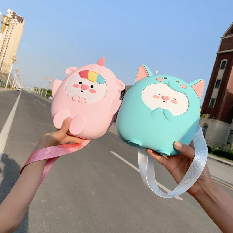 Милые Мультяшные женские сумки силиконовые сумки-мессенджеры на плечо новый