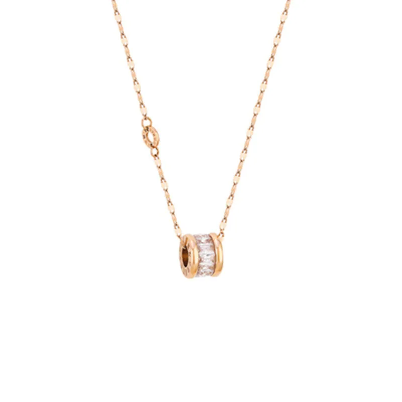 

Women's Korean Fashion Cute Pendant Necklace Simple Titanium Steel Clavicle Necklace Jewelry Gift Wholesale Dropshipping