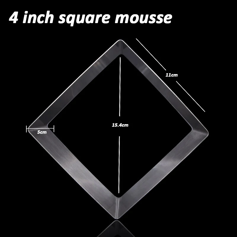 Круглый мусс из нержавеющей стали форма для колец круглый хлеб выпечки свадебные