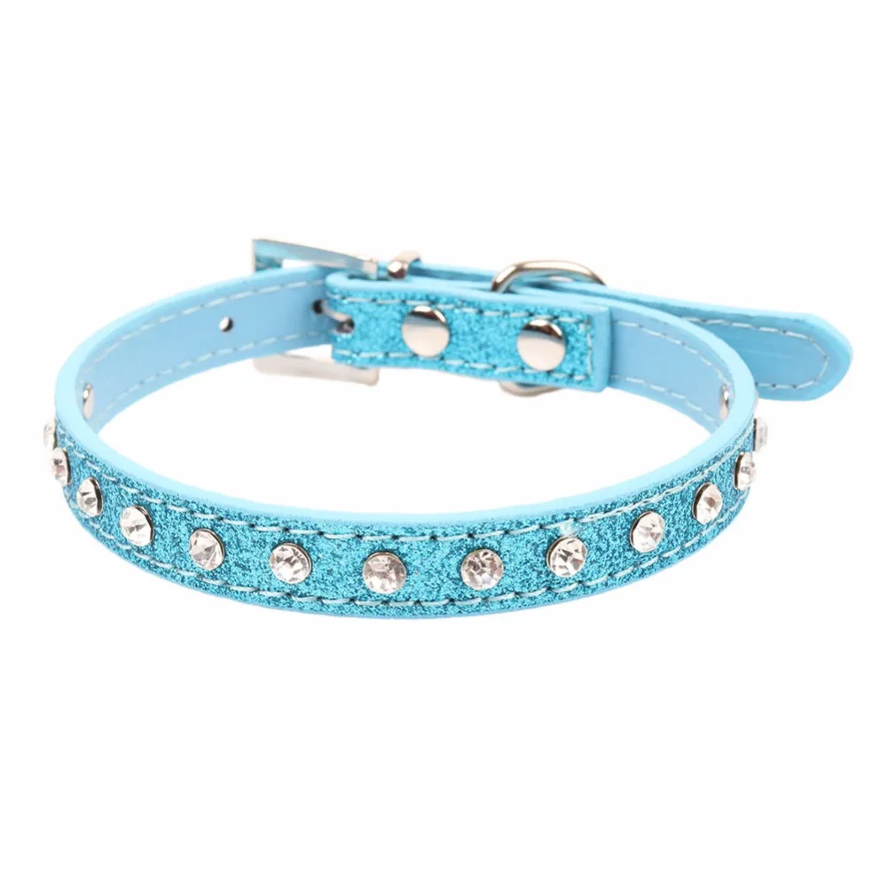 Ошейники для маленьких собак товары животных со стразами персонализированный