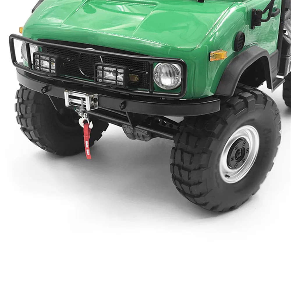 Металлическая передняя бампер сетка IPF прожектор для 1/10 Axial SCX10 90075 UMG10 Unimog