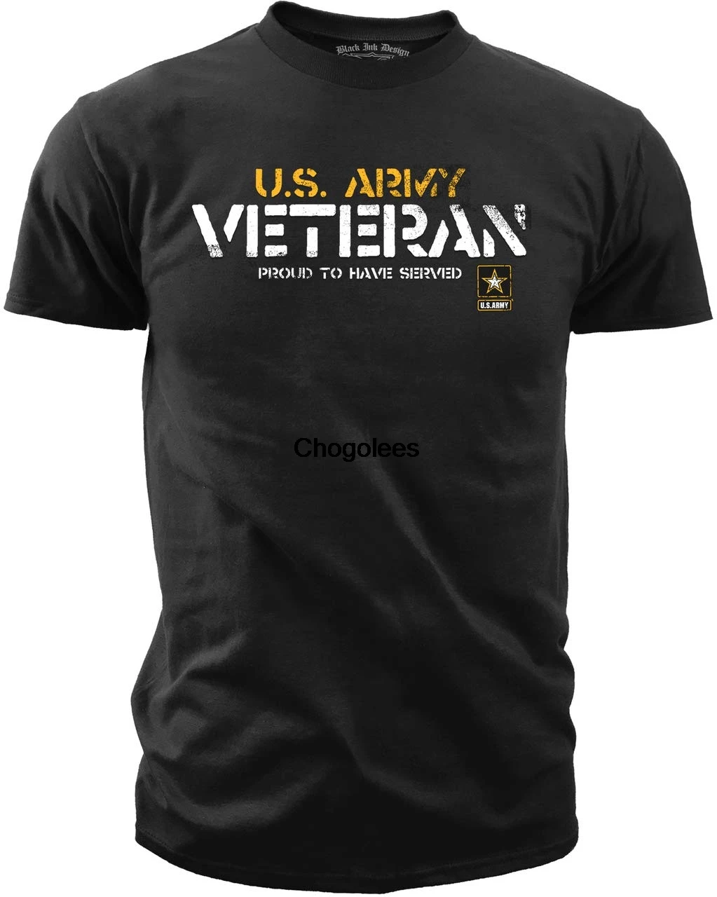 Мужская армейская модель с черными чернилами США | одежда