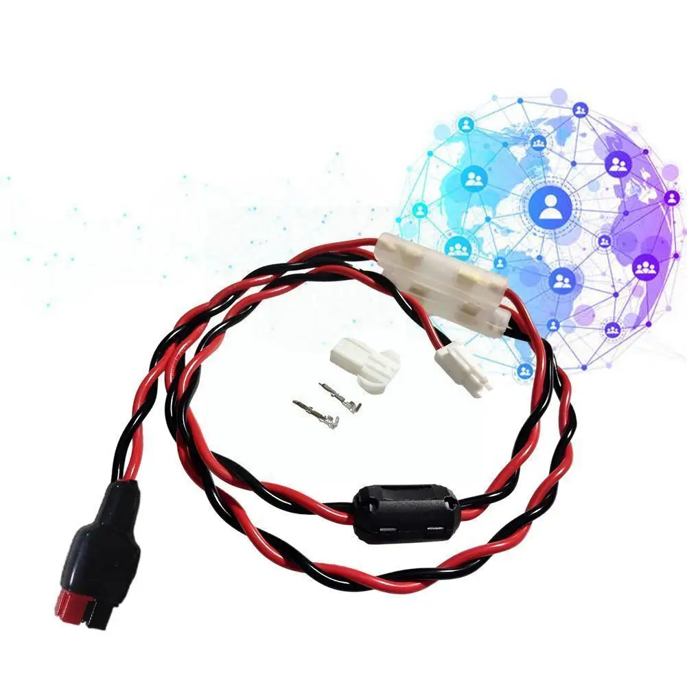 

1m Power Cord Cable 12a Fuse For Xiegu G90 X108g Transceiver Fits Powepole Power Cord Anderson Shortwave Radio F8r8