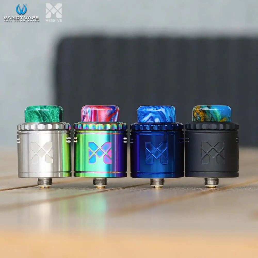 Оригинальный Vandy V2 RDA бак электронная сигарета испаритель Vandyvape 2 мл M с A1 Ni80