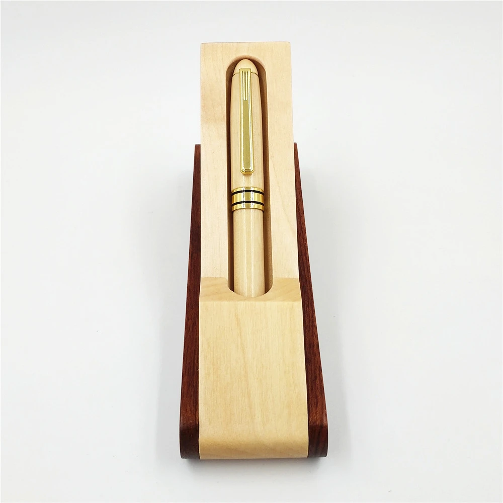 Один комплект из красного дерева и деревянные цифровым пером набор шариковая