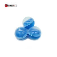 70pcslot diameter 32mm blue transparent empty plastic pp small toy capsules surprise ball decoration for vending machine