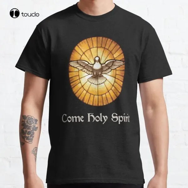 

Come Holy Spirit Dove Peter Dome Classic T-Shirt Tee Shirt