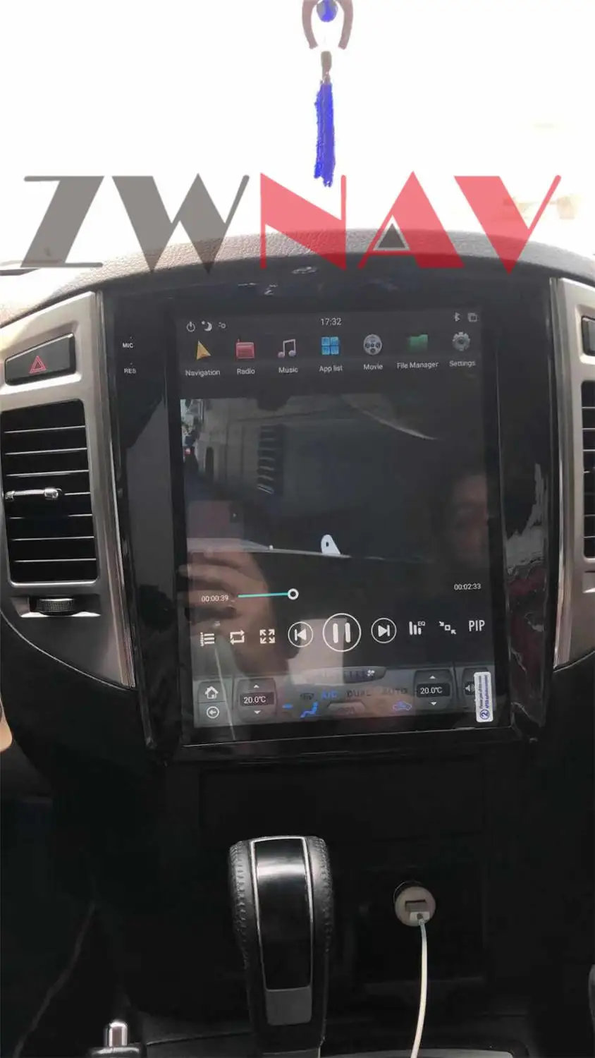 Android 8,1 4GB ram Tesla style PX6 автомобильный gps-навигатор для MITSUBISHI PAJERO 2006+ Автомагнитола мультимедийная магнитола